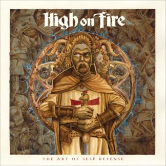 HIGH ON FIRE - the art of self defense - VINYL 2xLP (half silver half blue)