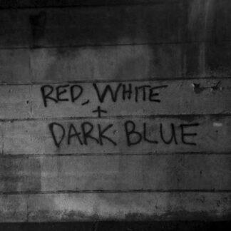 DARK BLUE - red white - VINYL LP (black)