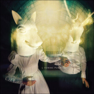 L'HOMME PUMA - on remplace les yeux casses - VINYL LP (transparent green) + VINYL 7INCH (clear)