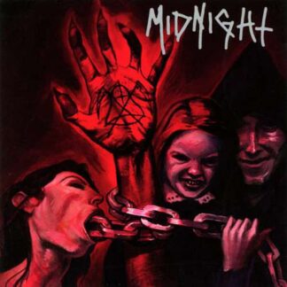 MIDNIGHT - no mercy for mayhem - VINYL LP (red and black marbled)