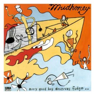 MUDHONEY - every good boy deserves fudge - VINYL LP (solid orange)