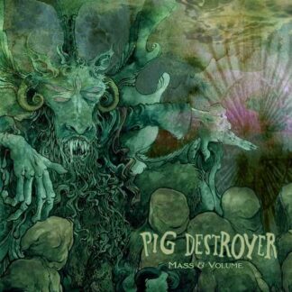 PIG DESTROYER - mass and volume - VINYL LP (custom marbled)