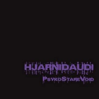 HJARNIDAUDI - psykostarevoid - VINYL LP (black)