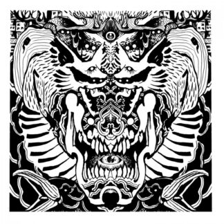 MONARCH - split with BIRUSHANAH - VINYL LP (black)
