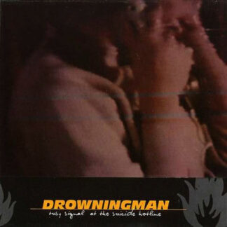 DROWNINGMAN - busy signal at the suicide hotline - VINYL LP (clear)