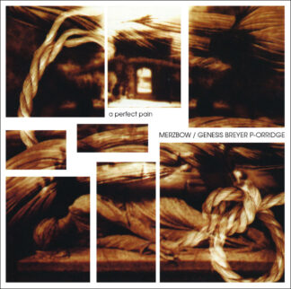 MERZBOW - a perfect pain (with GENESIS BREYER P-ORRIDGE) - CD digipack