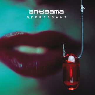 ANTIGAMA - depressant - VINYL LP (white marbled)