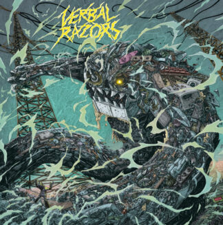 VERBAL RAZORS - by thunder and lightning - CD digipack