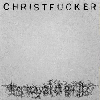 PORTRAYAL OF GUILT - christfucker - VINYL LP (metallic silver)