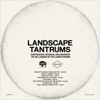 THE MARS VOLTA - landscape tantrums - VINYL LP (clear)