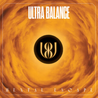 ULTRA BALANCE - mental escape - VINYL LP (orange and gold swirl)