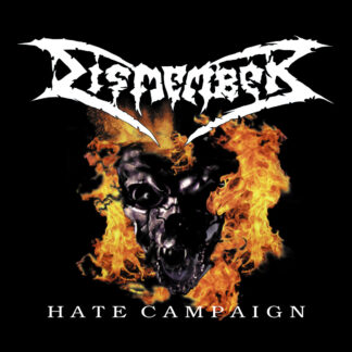 DISMEMBER - hate campaign - VINYL LP (orange with black splatter)