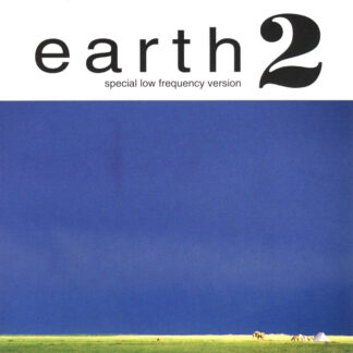 EARTH - 2 - special low frequency version - VINYL 2xLP (transparent blue)