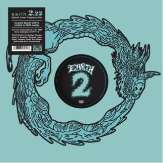 EARTH - 2.23 - special lower frequency mix - VINYL LP (transparent blue)