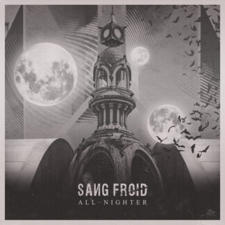 SANG FROID - all-nighter - VINYL LP (silver with black and white splatter)
