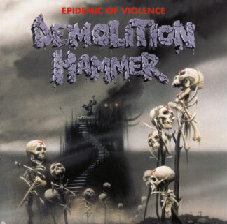DEMOLITION HAMMER - epidemic of violence - VINYL LP (transparent yellow)