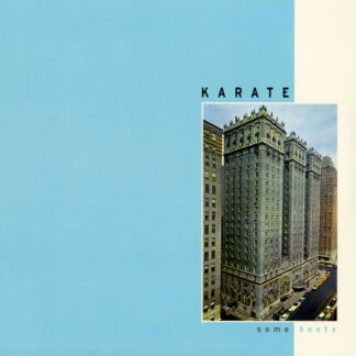 KARATE - some boots - VINYL LP (blue with white splatter)