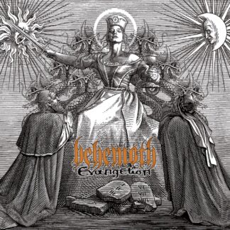 BEHEMOTH - evangelion - VINYL LP (transparent red)