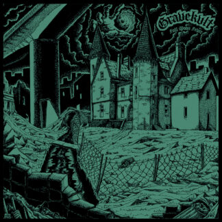 GRAVEKVLT - full moon fever - VINYL LP (green with black splatter)