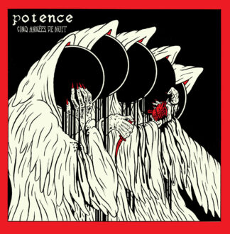 POTENCE  - cinq années de nuit - VINYL LP (black)