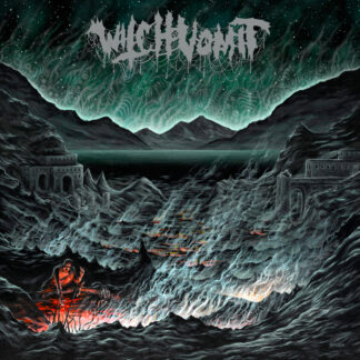 WITCH VOMIT - buried deep in a bottomless grave - VINYL LP (transparent red)