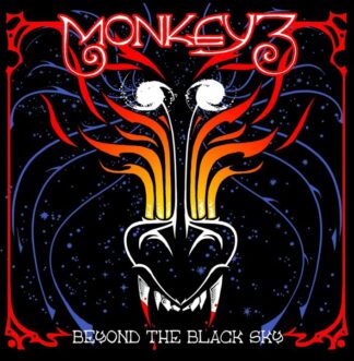 MONKEY 3 - beyond the black sky - VINYL LP (transparent red)