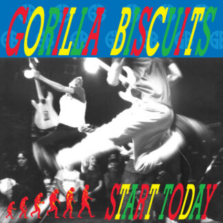 GORILLA BISCUITS - start today - VINYL LP (baby blue)