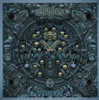 ORTHODOX - proceed - VINYL LP (transparent blue with yellow splatter)