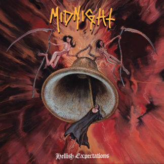 MIDNIGHT - hellish expectations - VINYL LP (red with black smoke)