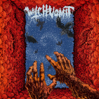 WITCH VOMIT - poisoned blood - VINYL LP (cloudy blue)