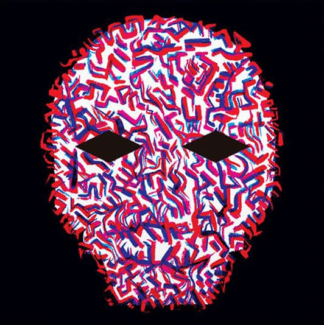 YOUNG WIDOWS - power sucker - VINYL LP (silver with blue streaks)