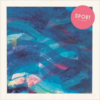 SPORT - in waves - VINYL LP (blue with orange splatter)