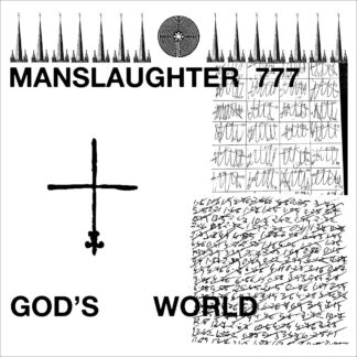 MANSLAUGHTER 777 - god's world - VINYL LP (solid orange)