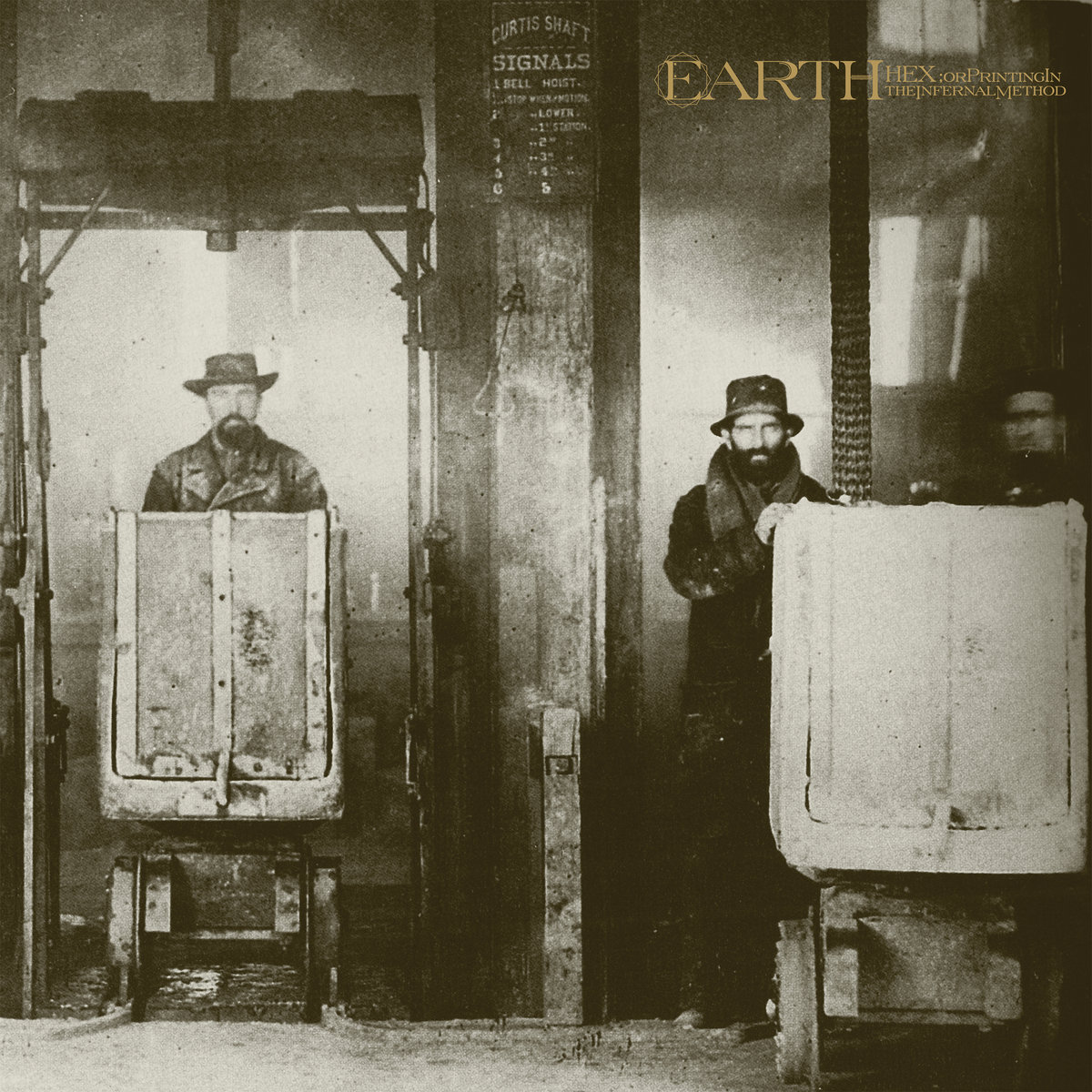 EARTH - hex; or printing in the infernal method - VINYL 2xLP (black hardwood)