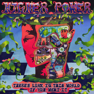 HIGHER POWER - there's love in this world if you want it - VINYL LP (solid purple)