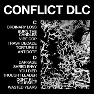 HEALTH - conflict dlc - VINYL LP (transparent red)