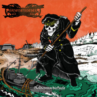 KANONENFIEBER - soldatenschicksale - VINYL LP (transparent orange)
