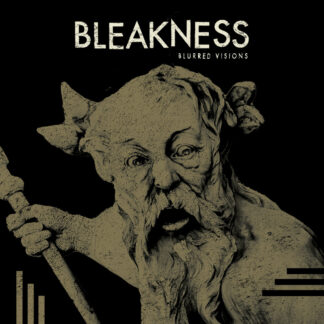 BLEAKNESS - blurred visions - VINYL LP (red marbled)