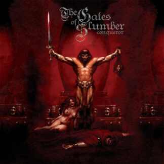 THE GATES OF SLUMBER - conqueror - VINYL LP (transparent red)