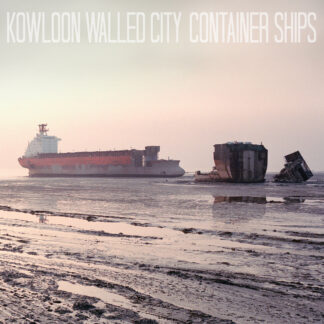 KOWLOON WALLED CITY - container ships - VINYL LP (white and pink swirl)