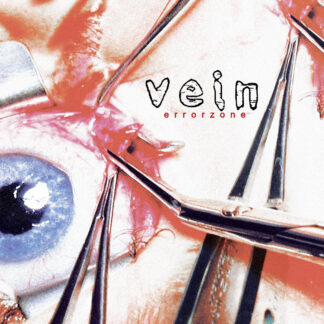 VEIN - errorzone - VINYL LP (silver and cyan swirl)