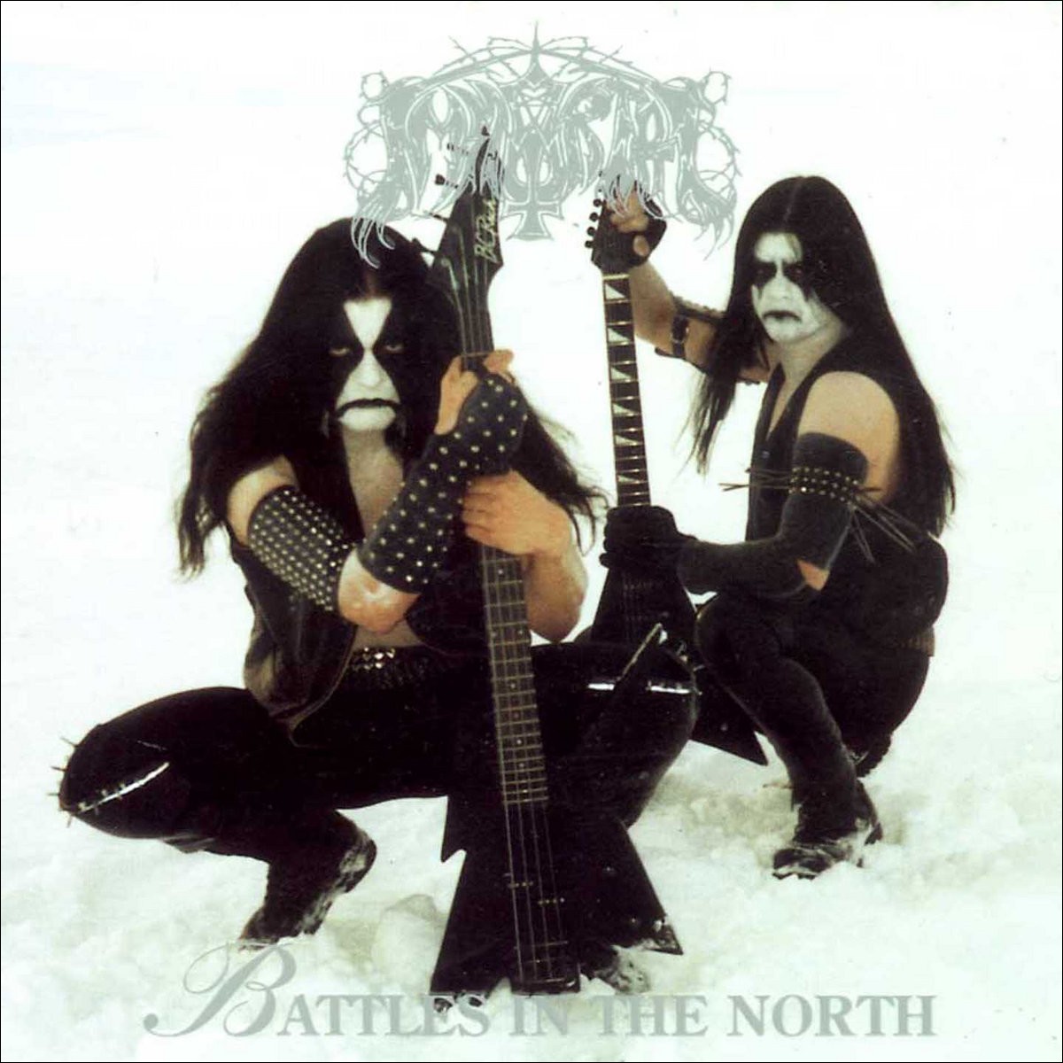 IMMORTAL - battles in the north - VINYL LP (white galaxy)
