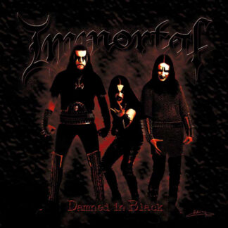 IMMORTAL - damned in black - VINYL LP (cherry red)