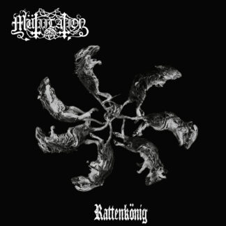 MUTIILATION - rattenkonig - VINYL LP (grey marbled)