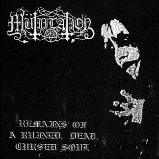 MUTIILATION - remains of a ruined, dead, cursed soul - VINYL LP (dark red)