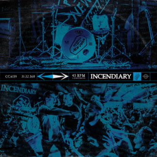 INCENDIARY - product of new york - VINYL LP (clear with cyan haze)